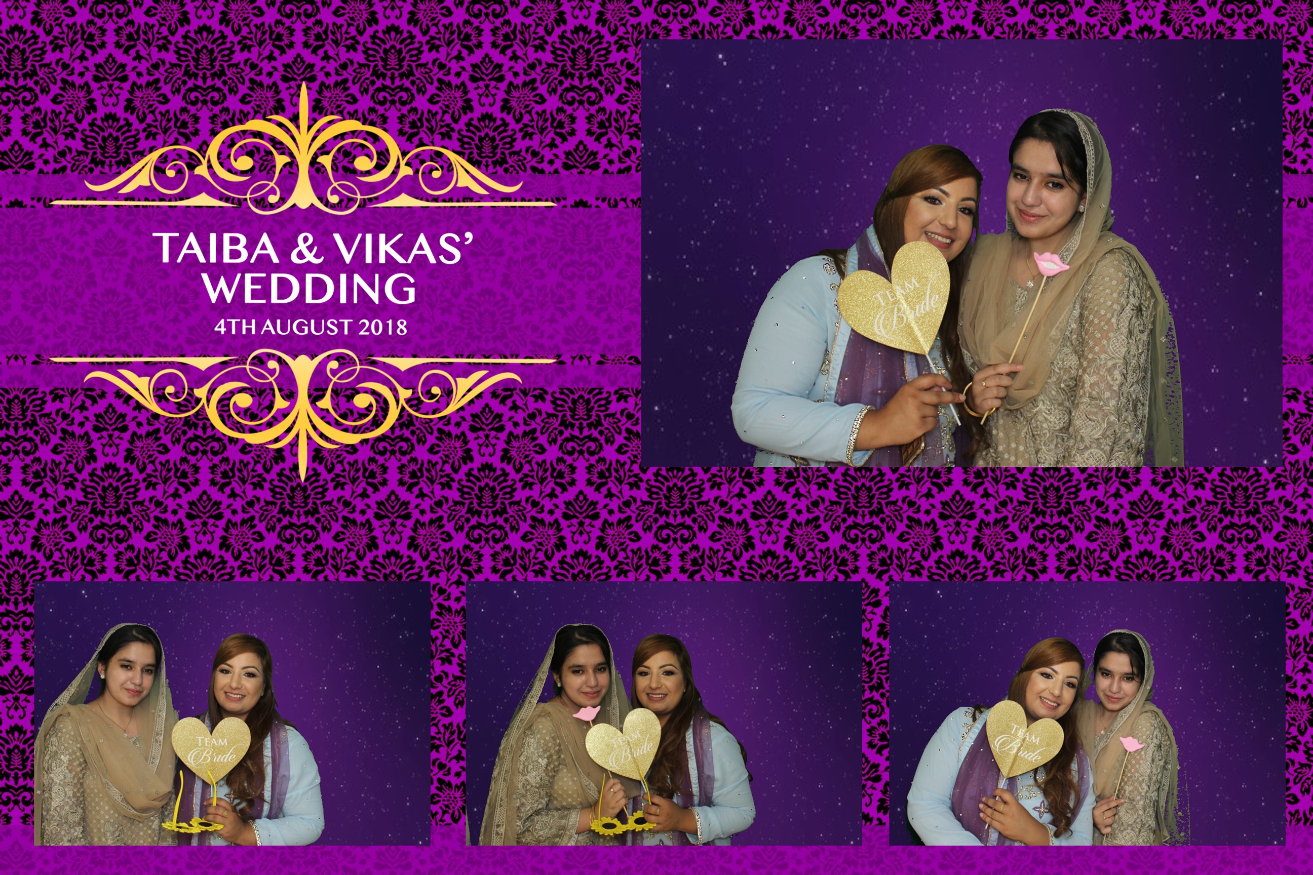 Taiba & Vikas | View more photos from the event at images.mobile-photo-booth.com/u/MobilePhotoBoothUK/Taiba-Vikas